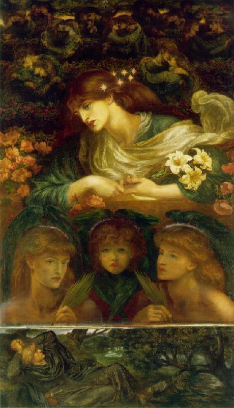 The Blessed Damozel, Dante Gabriel Rossetti